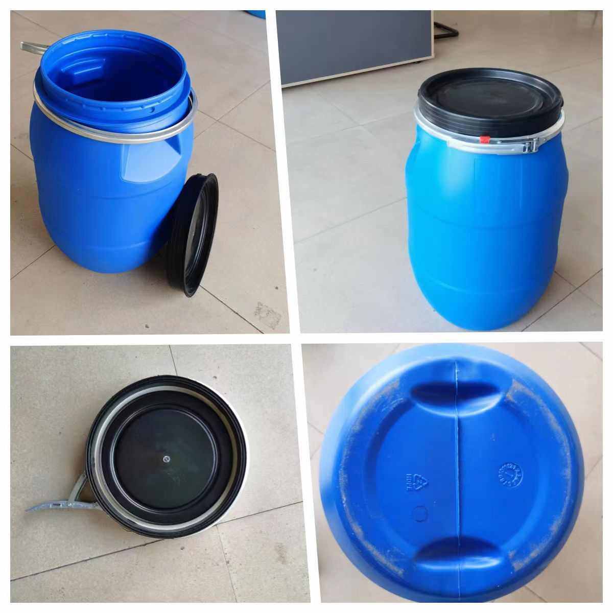 加厚50升铁箍法兰桶塑料圆桶化工桶密封涂料桶胶桶可办危包证,橡塑材料及制品,塑料桶/塑料瓶/塑料罐,淘宝优惠券,粉丝福利购,淘宝优惠卷