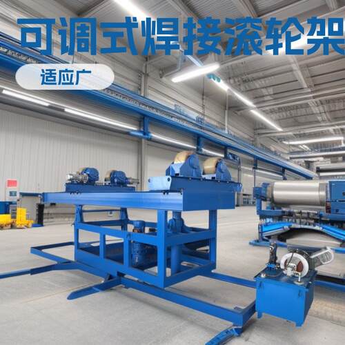 变位机厂家供应HGK10型可调式液压组对滚轮架特殊滚轮架