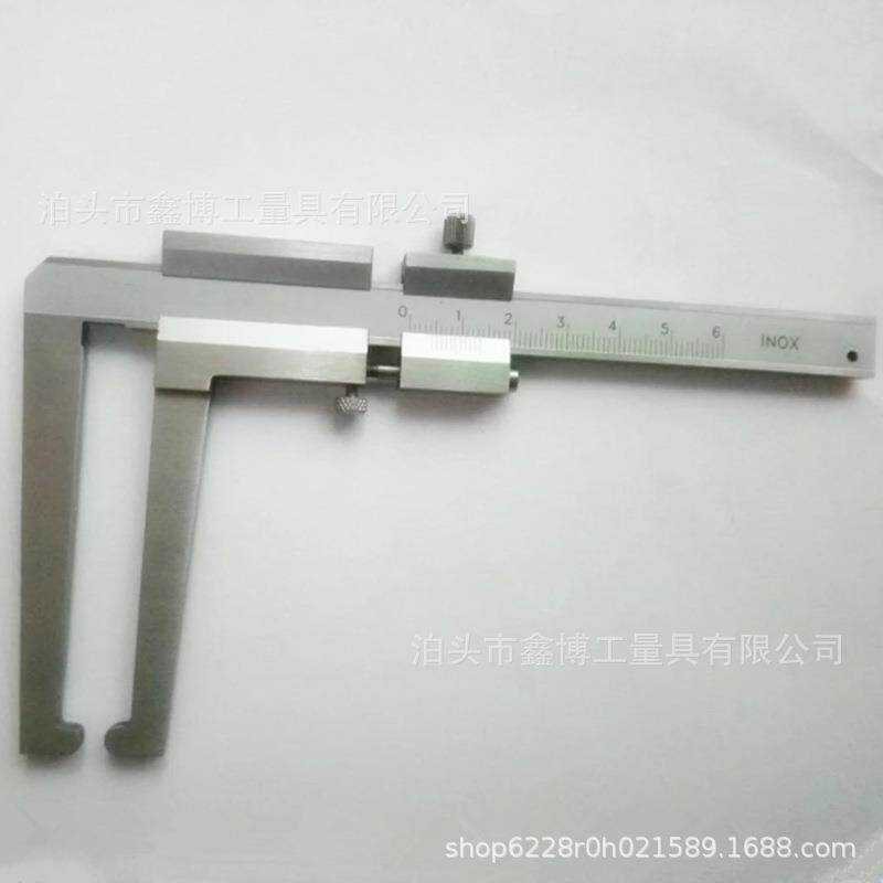 刹车盘卡尺0-90x120制动片游标卡尺0-60x55不锈钢刹车片厚度卡尺