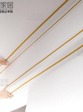 3D立体自粘腰线顶角线踢脚板装饰贴纸防潮天花板顶角包边软装线条