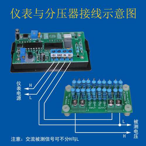 面板安装DC3KV 4千伏 5000V四位半数字直流电压仪器高压表SHENLAN
