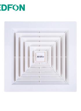 绿岛风商场天花板吊顶换气扇直排式排气扇吸顶式排风扇APT30-5-1