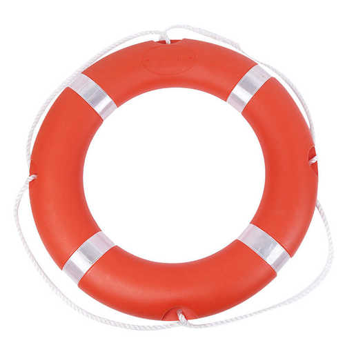 加厚人大救生圈船用聚四氟乙烯成5kg应急浮力救生圈塑料2.实心