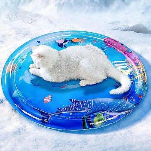 Water Sensory Play Mat Inflatable Water Mat For Cat And Dog