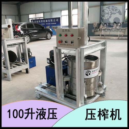 大型商用液压压榨机胆红素提取脱水设备冷冻板油压滤机