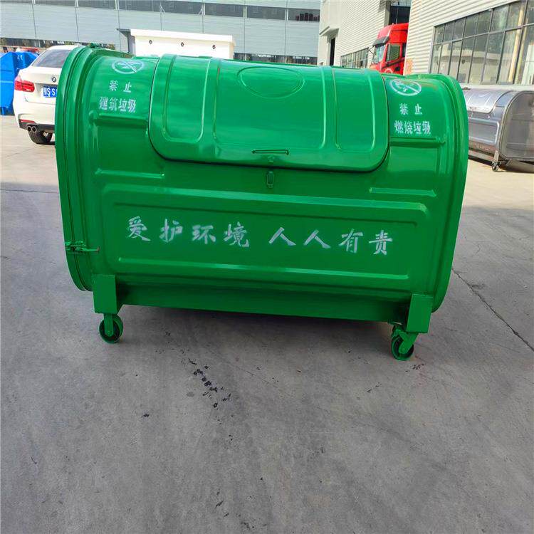 3方环卫生活垃圾收集箱社区垃圾箱景区5方垃圾箱直销