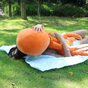 正品包邮动漫二次毛玩具耿直触手绒先等身玩偶章元鱼公生仔滑稽抱