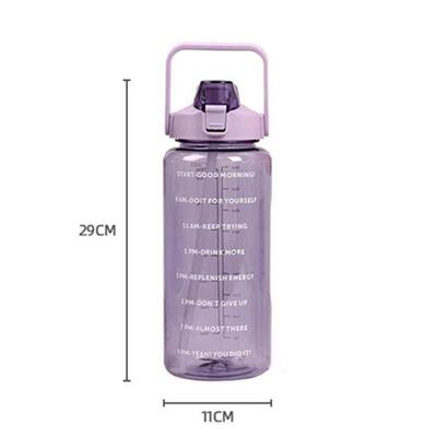 2 Liter Water Bottle Girls large capacity water cup 水杯