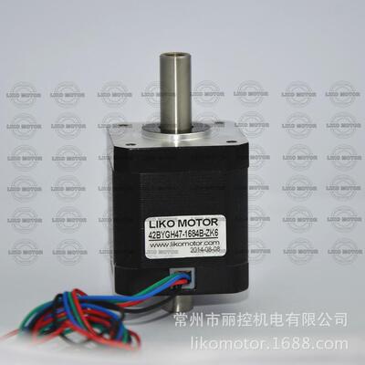 42中空步进电机|42BYGH47-1684B-ZK6|孔径6.2|不锈钢