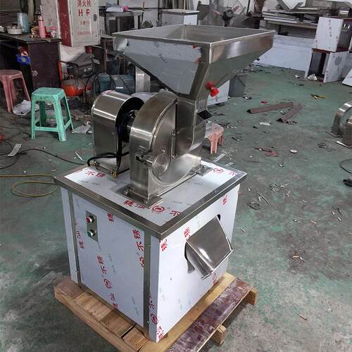 不锈钢齿盘粉碎机五谷杂粮粉碎机药材化工原料粉碎机调料研磨机