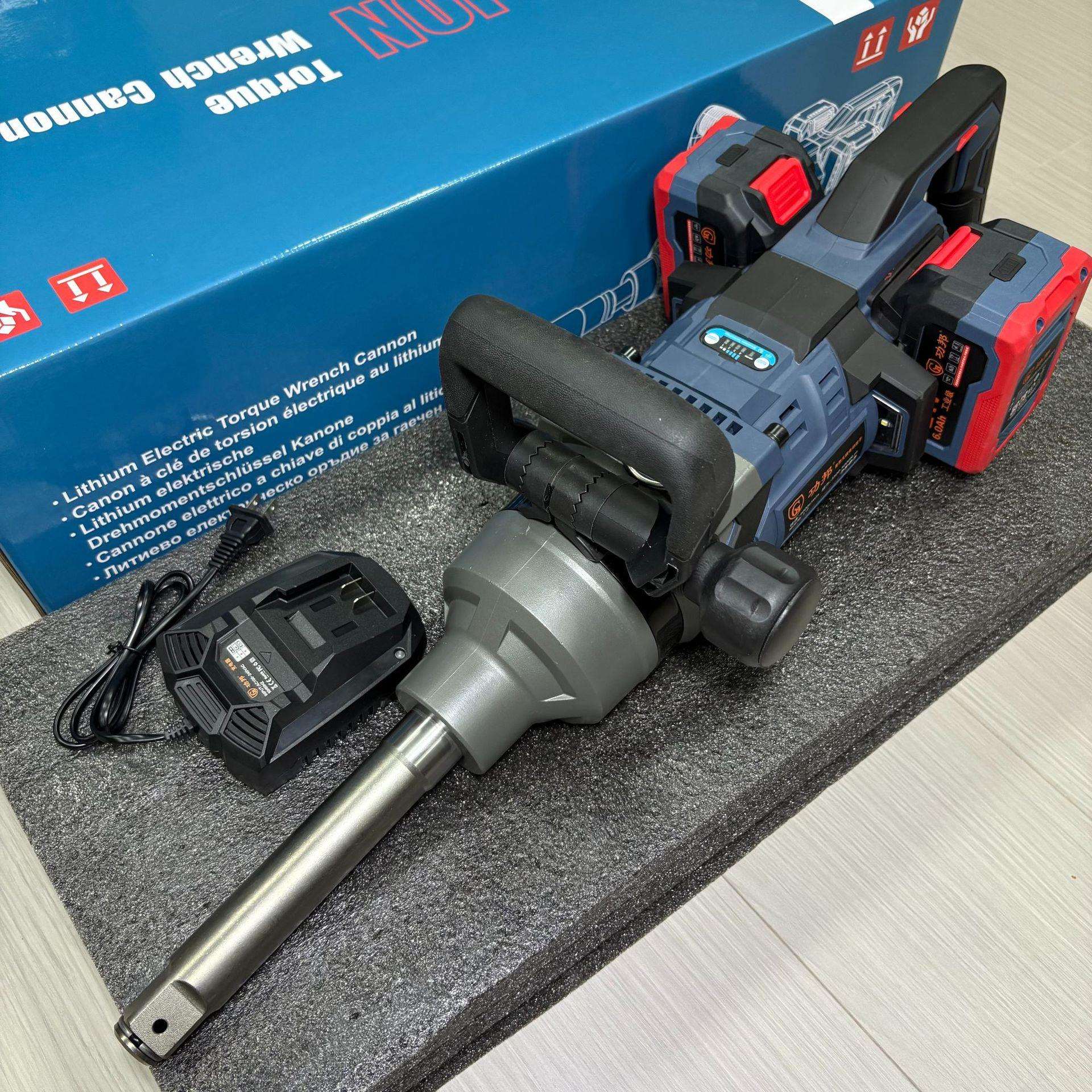 功邦工业级工具(工厂)功邦锂电无刷1寸大炮重型电动扳手(2000电芯