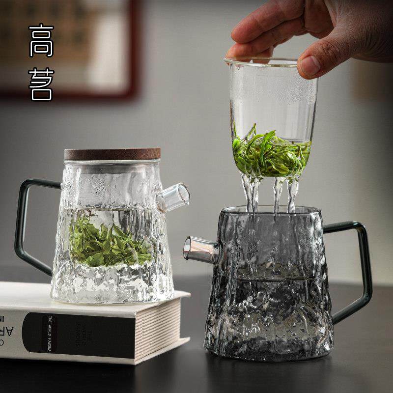 茶水分离玻璃泡茶壶家用加厚耐高温红茶冲茶带过滤泡茶器专用茶具
