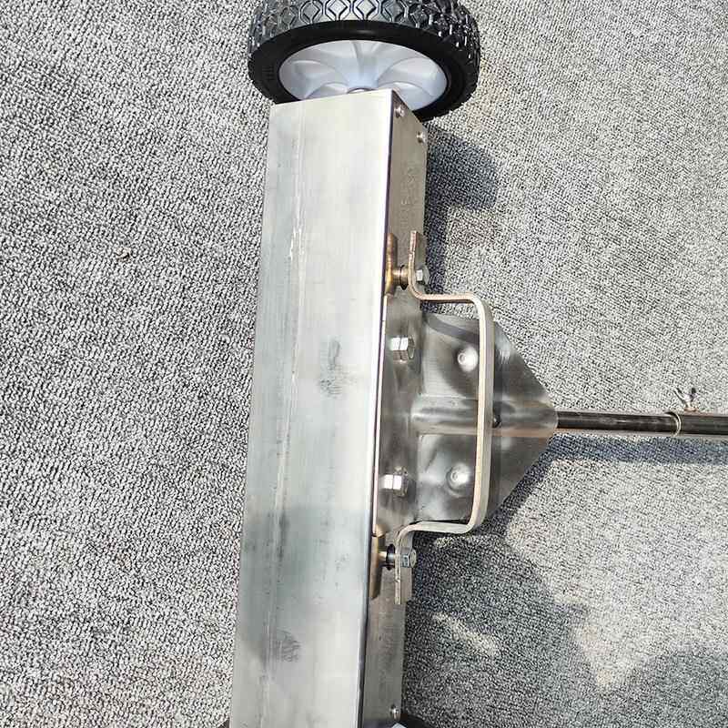 不锈钢手推式吸铁w01车车间磁拾力器铁具屑地面除铁工车清铁道夫