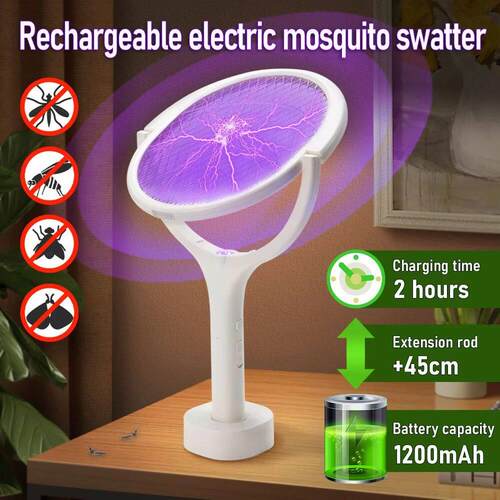 3500V Electric Mosquito Eliminator Flippable and Adjustable