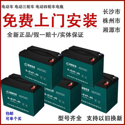 电瓶车电池12V48V20AH32AH45AH60AH电动车电摩三轮车蓄电瓶
