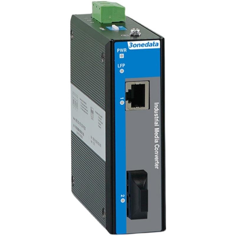 3onedata IMC100-1T1F-2P48 冗余电源兼容IMC101B-1F 三旺