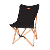 户外实木榉木折叠蝴蝶椅野营烧烤便携钓鱼休闲椅帆布靠背沙滩椅子