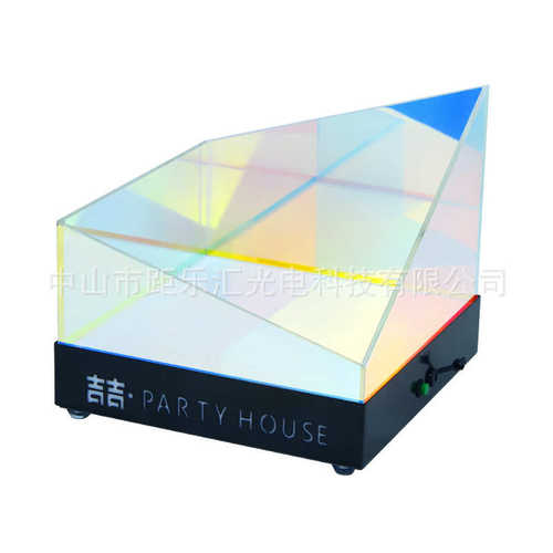 创意店洋酒夜座酒吧香槟发光力彩异形展示架炫底座xo亚克酒ledktv