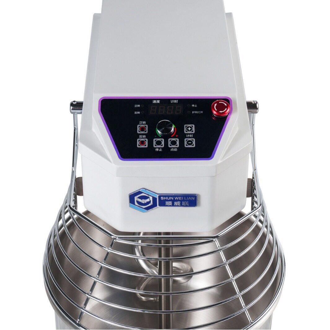 顺威联SD-30可调速搅面机商用和面机30L长面板款揉面机低噪打面机