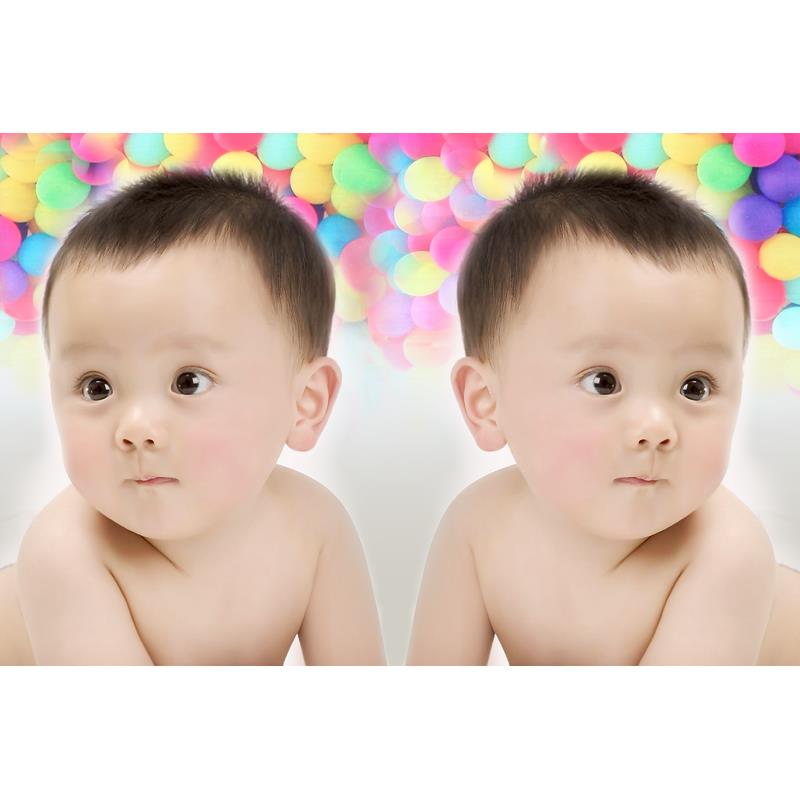 可爱漂亮的男婴图片墙贴纸宝宝孕妇产前教育海报写真照片孕前准备