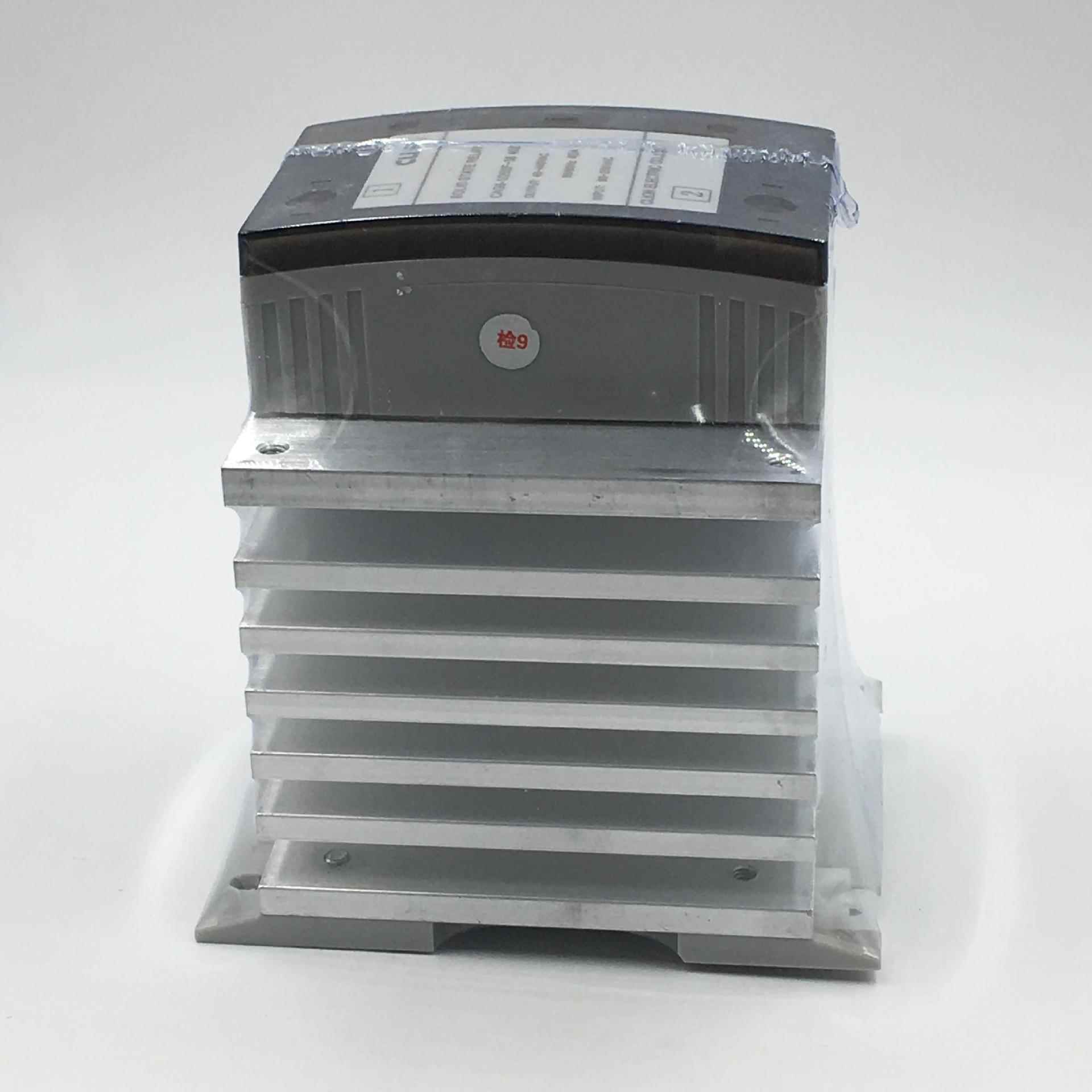 原装欣大CLION导轨式单相固体继电器CAG6-1/250F-3840Z配散热器