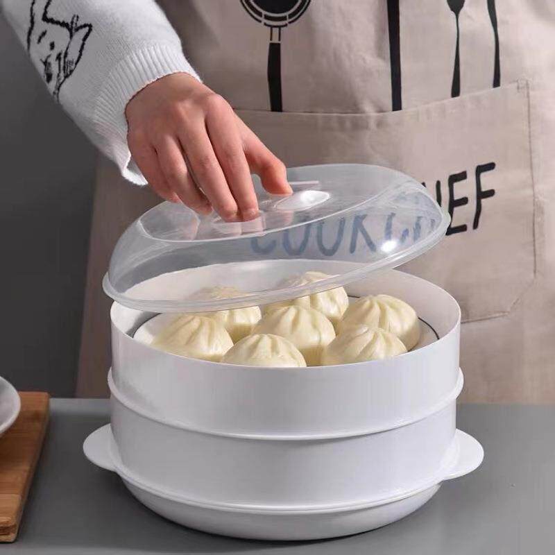 日本品质微波炉专用加热箱透明蒸笼带盖热包馍家用多功能热菜工艺