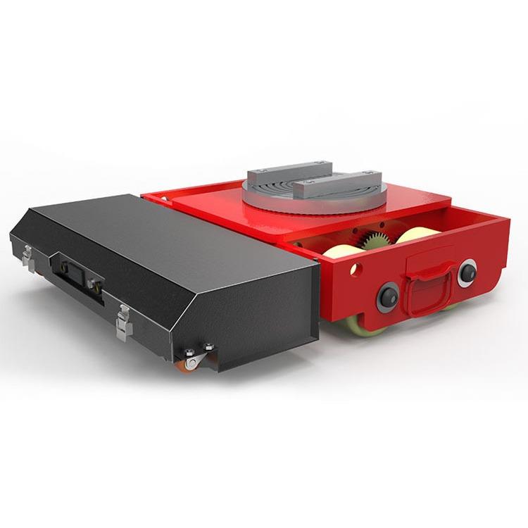 重型万向电动搬运坦克车起重直行地牛小坦克车钢胶轮重物搬运神器