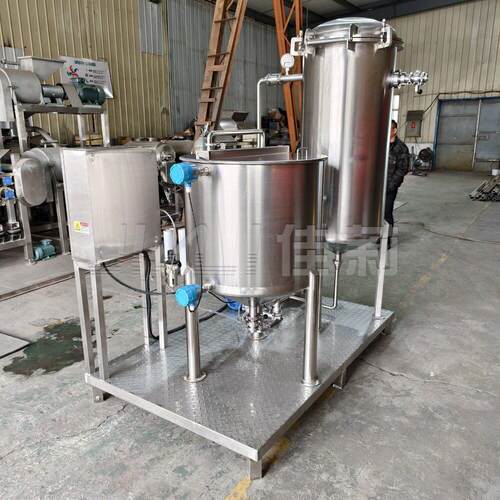 定制加工果汁饮料果浆果酱真空脱气机 牛奶脱气系统商用