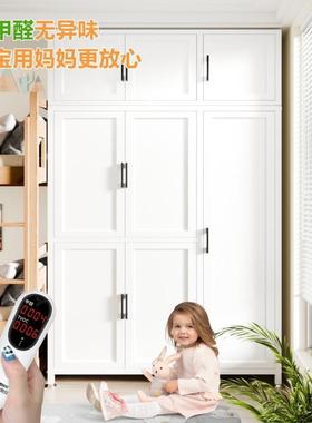 潮防霉金简WRH易钢制衣柜卧防儿室家用出租房童铁皮柜子属新款爆