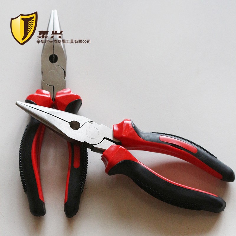 防磁克丝钳铜丝钢丝钳304不锈钢尖嘴钳斜嘴钳电工钳剥线钳6寸8寸