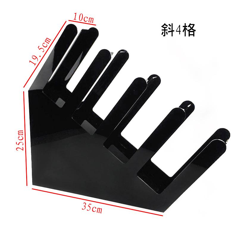 亚克力分杯架塑料咖啡奶茶店一次性杯子收纳架吧台摆放取杯分杯器