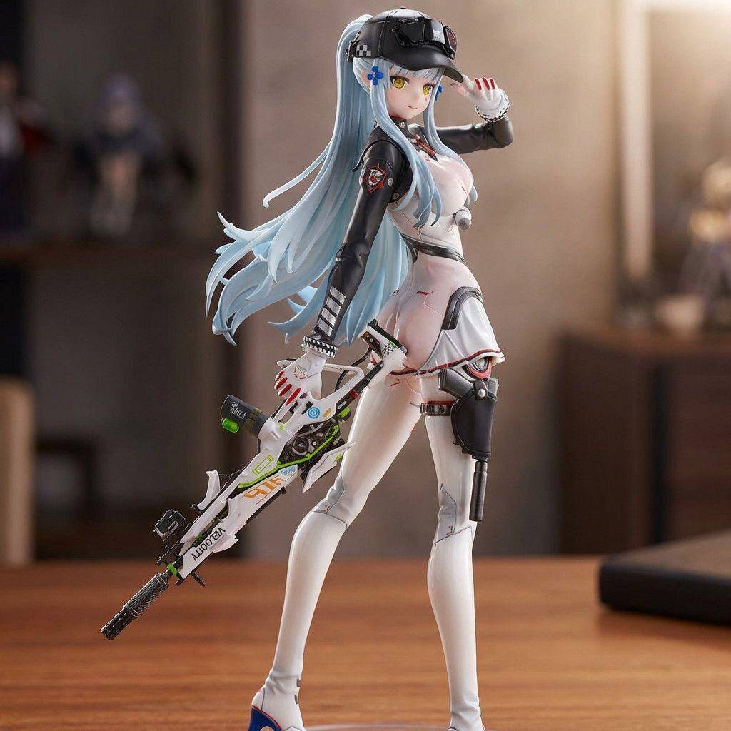 GW少女前线可凯 HK416机甲少女摆件景全涂装蓝发狙露击手品手办图片