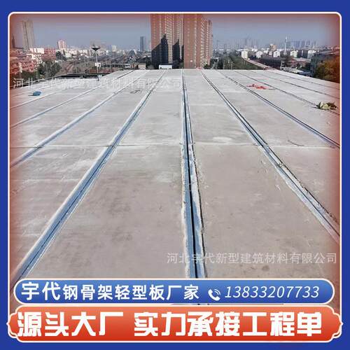 厂家直供钢骨架轻型板新型建筑楼板屋面板墙板轻质承重易安装