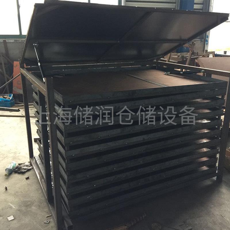 汽车零部件周转箱厂家汽车密封条料箱工装车用可定做料架