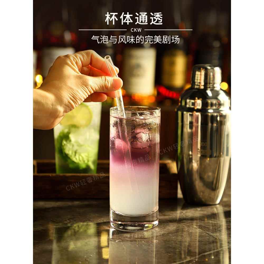 CKW 长岛冰茶鸡尾酒杯高颜值莫吉托杯子日式调酒杯柯林杯