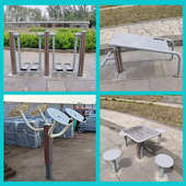 塑小区户外器材运动室外新农路径公园村社区木健身器材健身广场