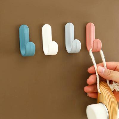 No-drill strong adhesive clothing hooks, wall-mounted hanger