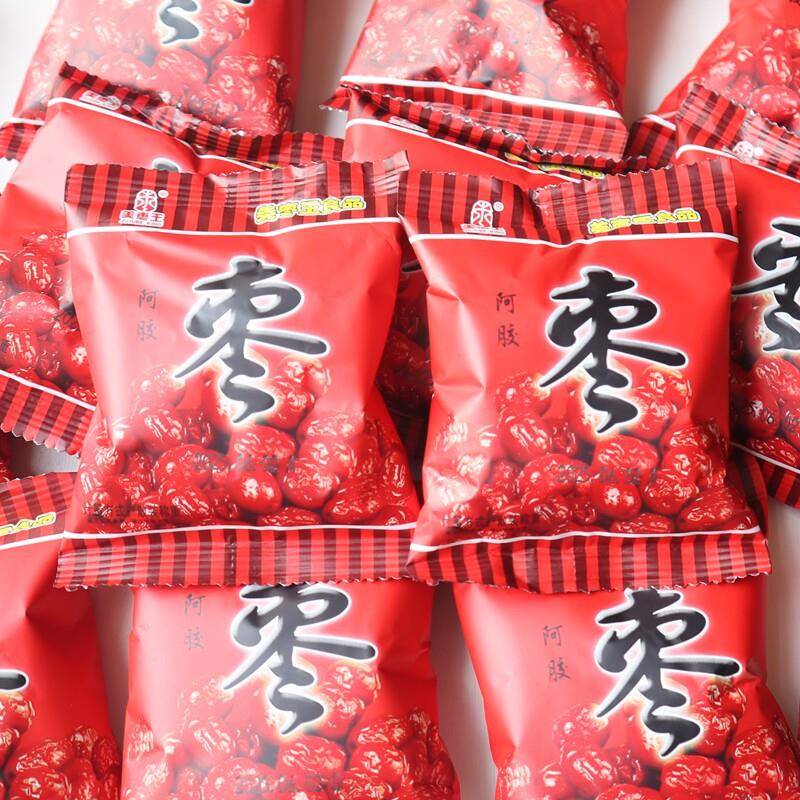 -美枣王阿胶枣无核蜜枣河北产喜蜜枣煲汤熬粥茶点心果脯小包装零