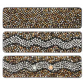 鹅卵石雨花石足底指压板按摩地垫足疗穴位石子地垫按摩毯家用踩脚