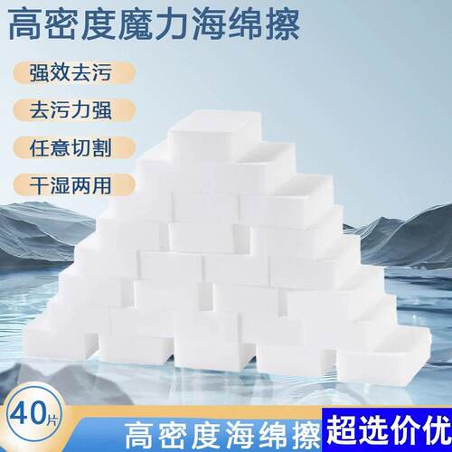 Magic Nano Sponge Cleaning Pads for Dishes, Cups, and More -