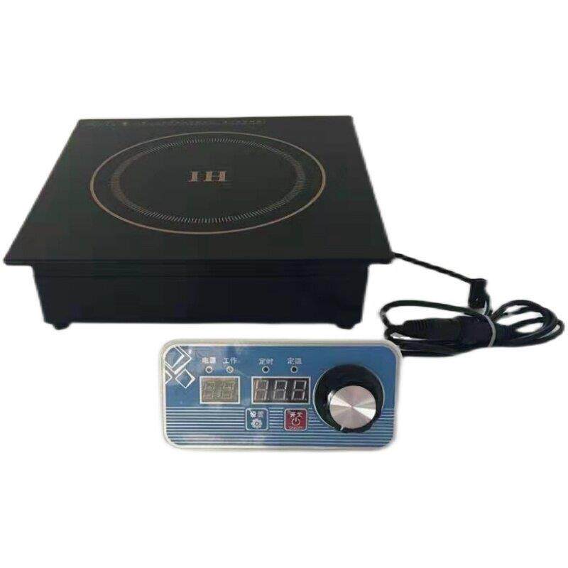 商用电磁炉220V3500W嵌入式电磁炉尺寸300*300煲仔炉多头炉