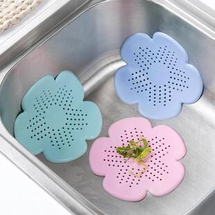 Bathroom Drain Shield Anti-Odor Cover Clog-Preventing Floor