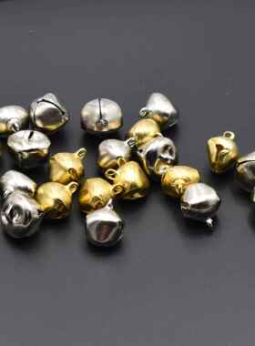 铃铛现货6-14mm一字铃铛diy手工饰品配件小铃铛开口宠物铃铛