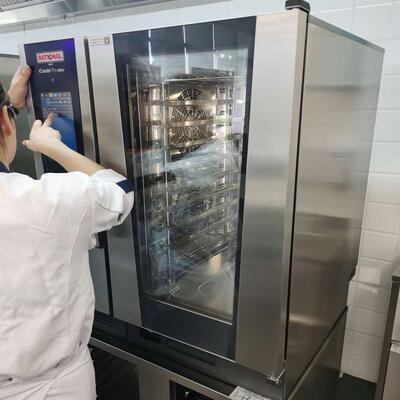 新款德国莱欣诺LM100DE十盘商用食堂厨房万能蒸烤箱