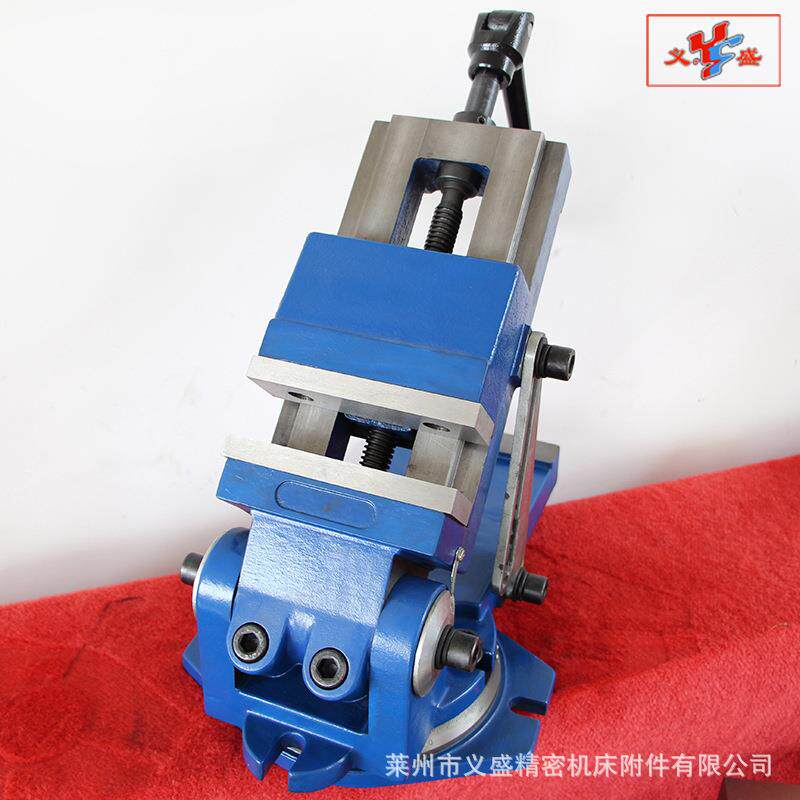 销售精密角度式平口钳重型机用可倾斜虎钳角固式斜度台钳价格