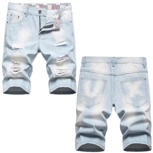 Mens Shorts Men Multipack Slim Fit Stretch Denim Comfortable