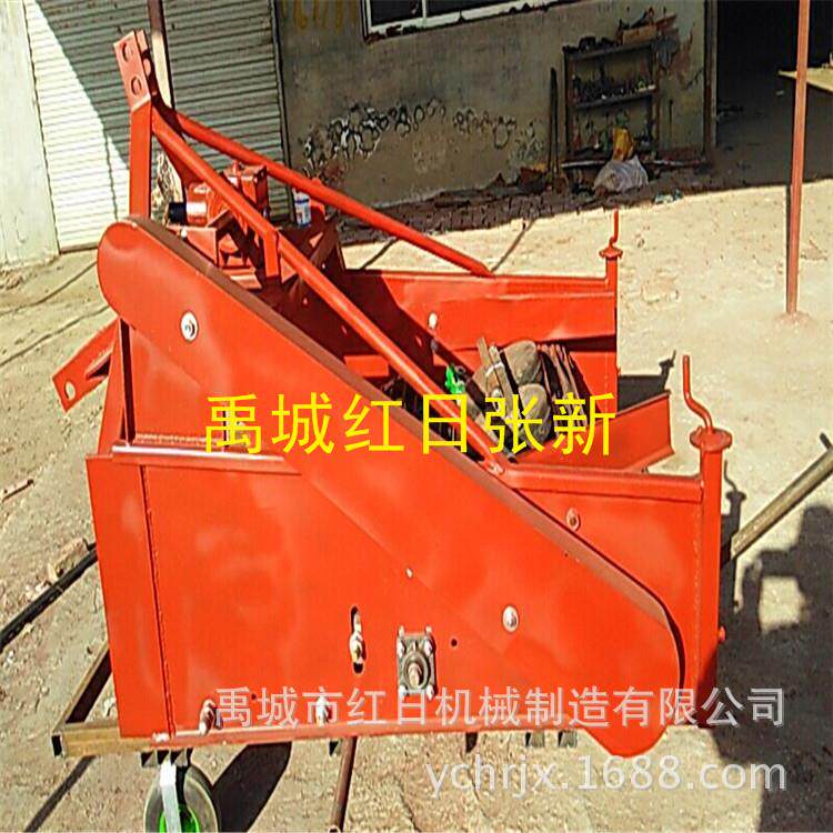 拖拉机后悬挂收获地瓜的机子 4U-1单垄土豆收获机 大蒜收获犁现货