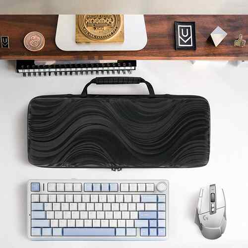 Geekria84键键盘包适用夜魔键盘鼠标套装一体包雨75RT保护收纳包