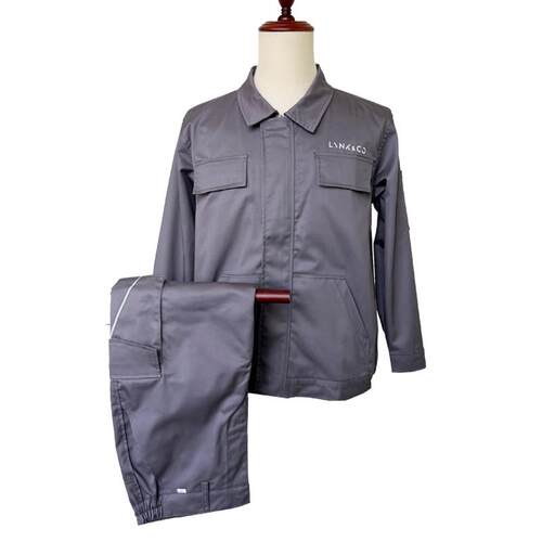 领克工作服汽车4s店车间售后工装套装定制春秋长袖机修汽修工衣