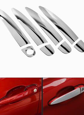 适用于宝马BMW X1/X3/X4/X5/X6/M3/M4拉手车门外把手碳纤纹贴装饰